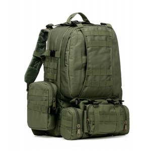 Рюкзак 50L Molle Assault Tactical Light Version 55x35x25cm, олива (051OD)